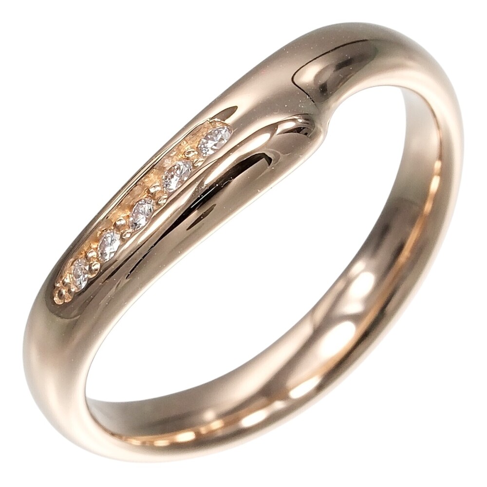 Tiffany & Co. Elsa Peretti Band Rose Gold with diamonds